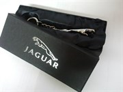 Брелок Ягуар для ключей хром 60 мм - фото 25910
