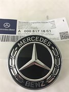 Эмблема на капот Mercedes A0008171601 - фото 27086
